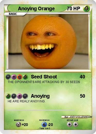 Pokemon Anoying Orange