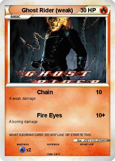 Pokemon Ghost Rider (weak)