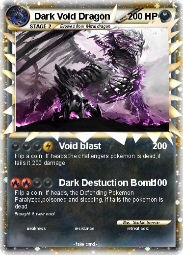 Pokemon Dark Void Dragon