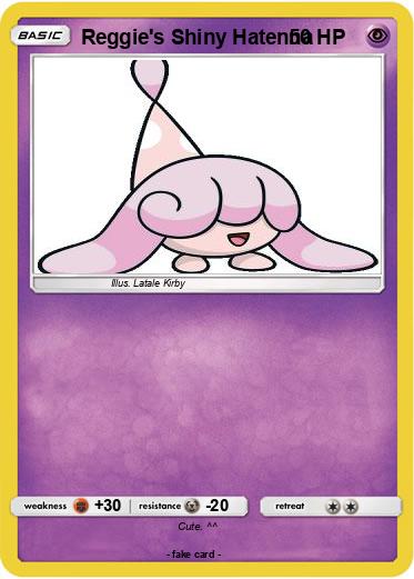 Pokemon Reggie's Shiny Hatenna