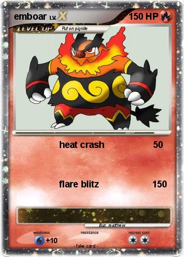 Pokemon emboar