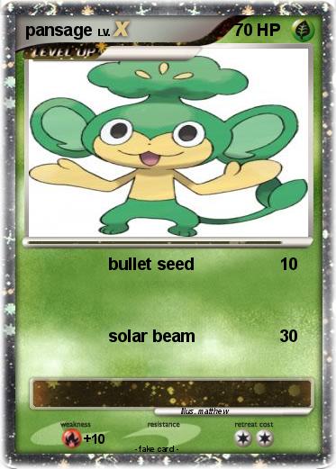 Pokemon pansage