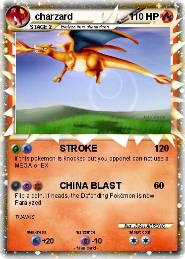 Pokemon charzard