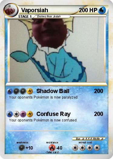 Pokemon Vaporsiah