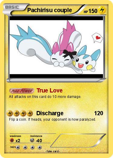 Pokemon Pachirisu couple