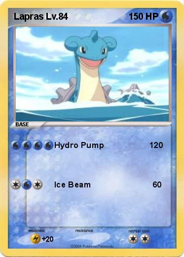 Pokemon Lapras Lv.84