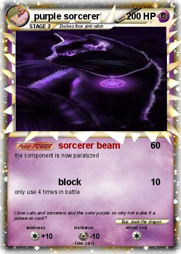 Pokemon purple sorcerer