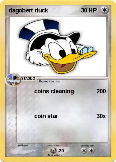 Pokemon dagobert duck