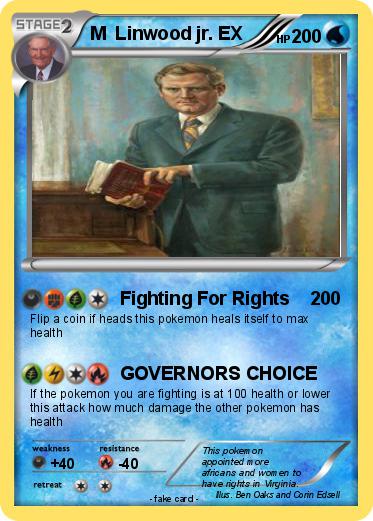 Pokemon M  Linwood jr. EX