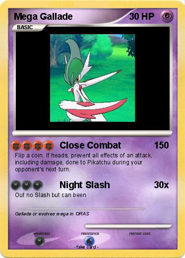 Pokemon Mega Gallade