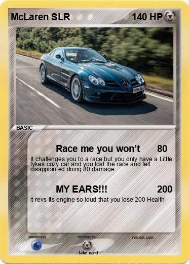 Pokemon McLaren SLR Pokemon McLaren SLR
