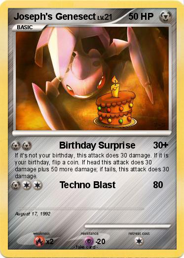 Pokemon Joseph's Genesect