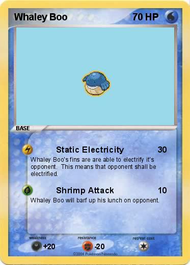 Pokemon Whaley Boo