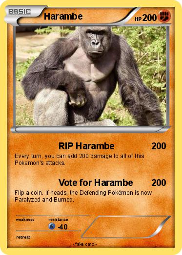 Pokemon Harambe