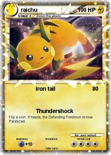 Pokemon raichu