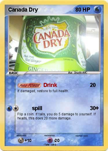 Pokemon Canada Dry