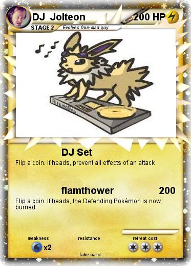 Pokemon DJ  Jolteon