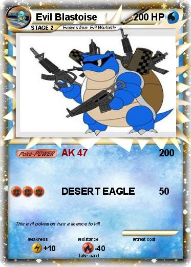 Pokemon Evil Blastoise