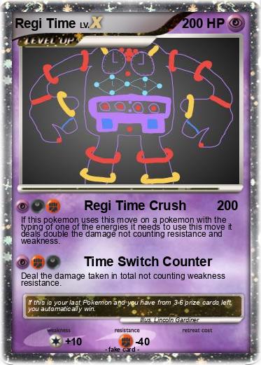 Pokemon Regi Time