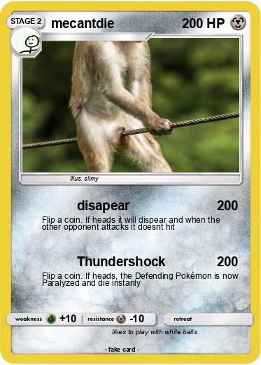Pokemon mecantdie