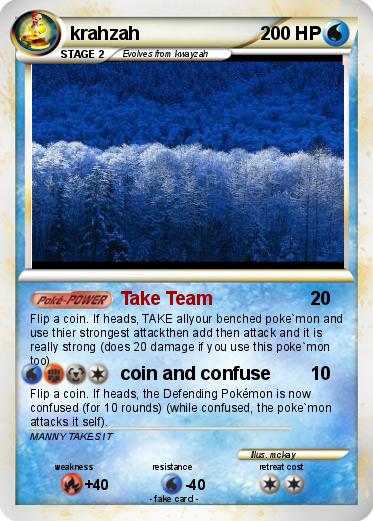 Pokemon krahzah