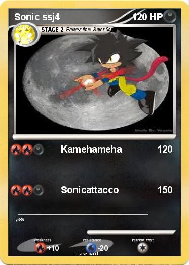 Pokemon Sonic ssj4