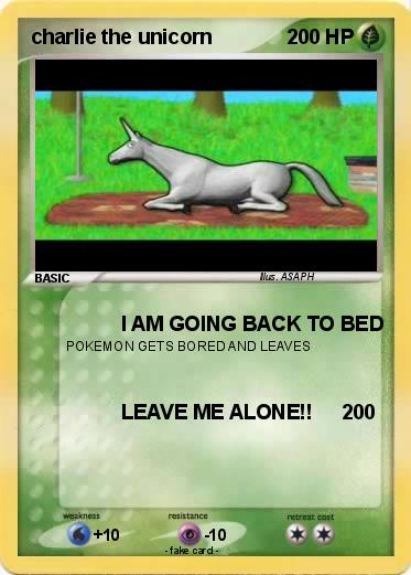 Pokemon charlie the unicorn
