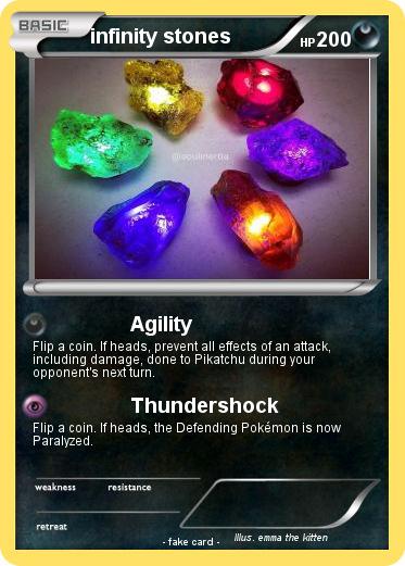 Pokemon infinity stones