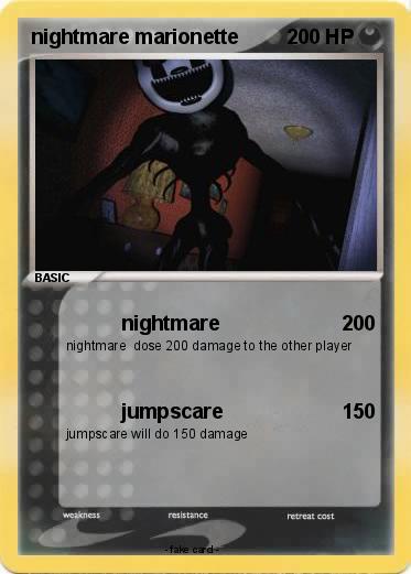 Pokemon nightmare marionette