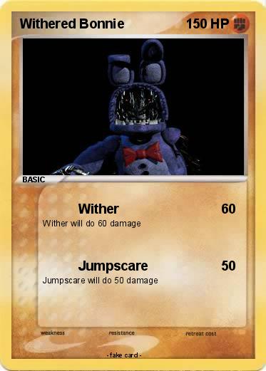 Pokemon Withered Bonnie