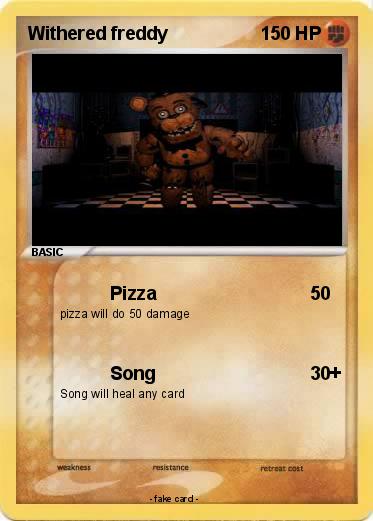 Pokemon Withered freddy
