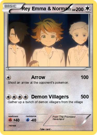 Pokemon Rey Emma & Norman