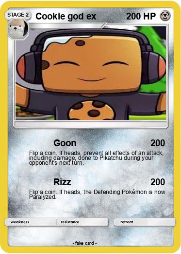 Pokemon Cookie god ex