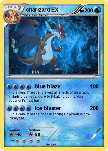 Pokemon charizard EX