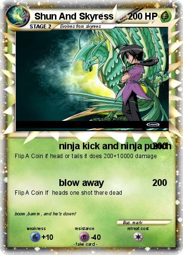 Pokemon Shun And Skyress