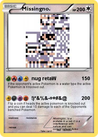 Pokemon Missingno.