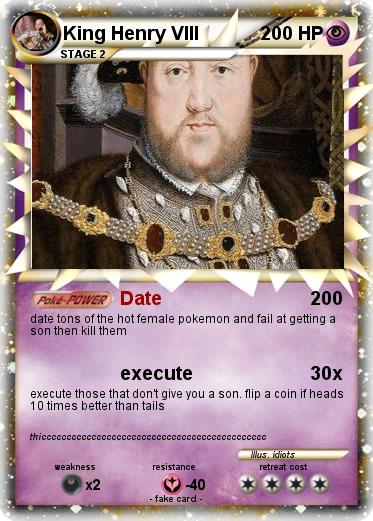 Pokemon King Henry VIII