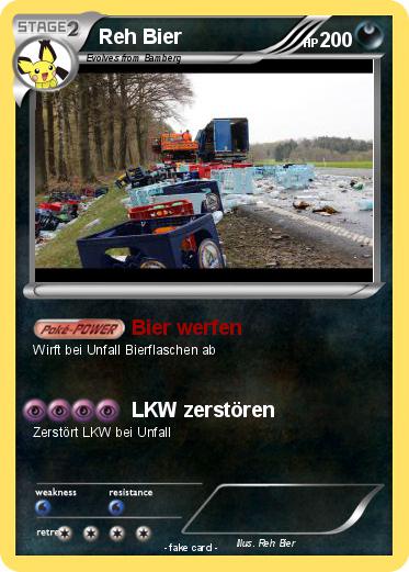Pokemon Reh Bier