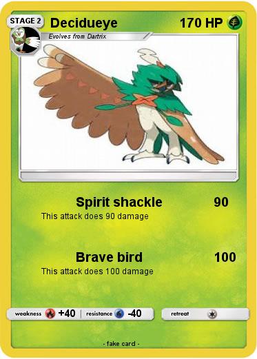 Pokemon Decidueye