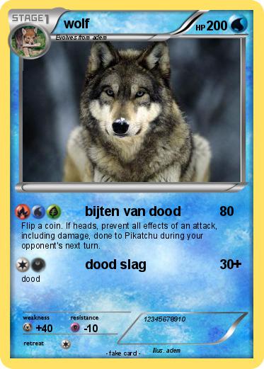 Pokemon wolf