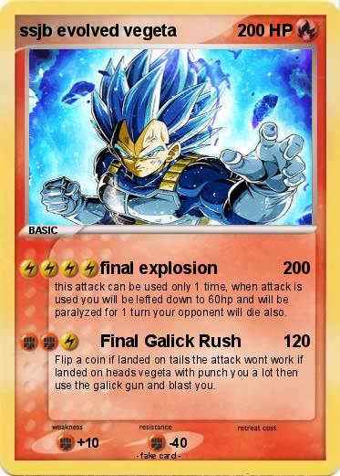 Pokemon ssjb evolved vegeta