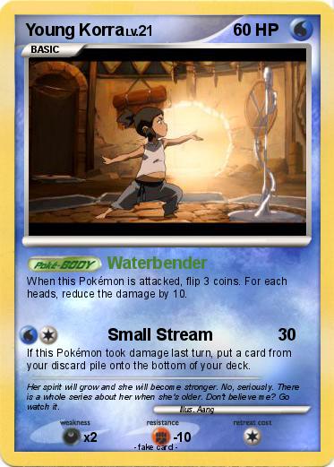 Pokemon Young Korra