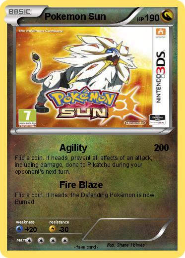 Pokemon Pokemon Sun