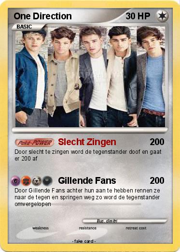 Pokemon One Direction