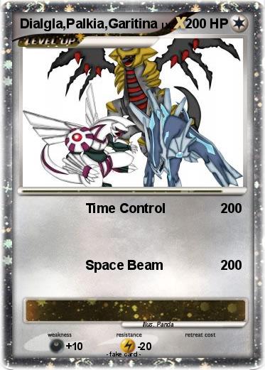 Pokemon Dialgla,Palkia,Garitina