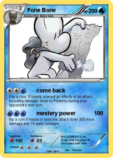 Pokemon Fone Bone