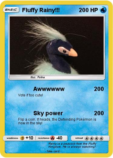 Pokemon Fluffy Rainy!!!