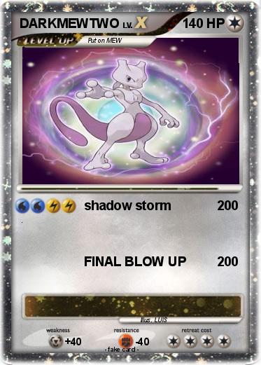 Pokemon DARKMEWTWO