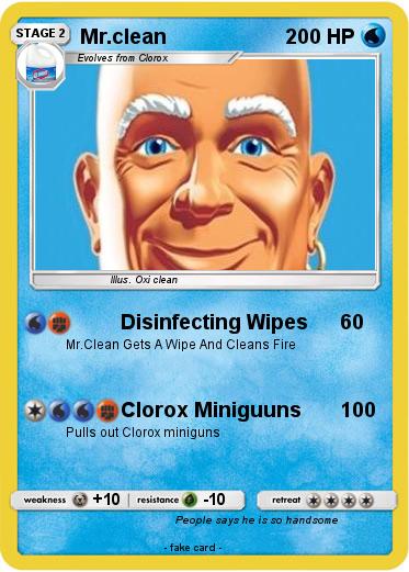 Pokemon Mr.clean