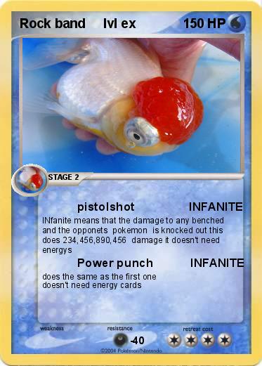 Pokemon Rock band     lvl ex